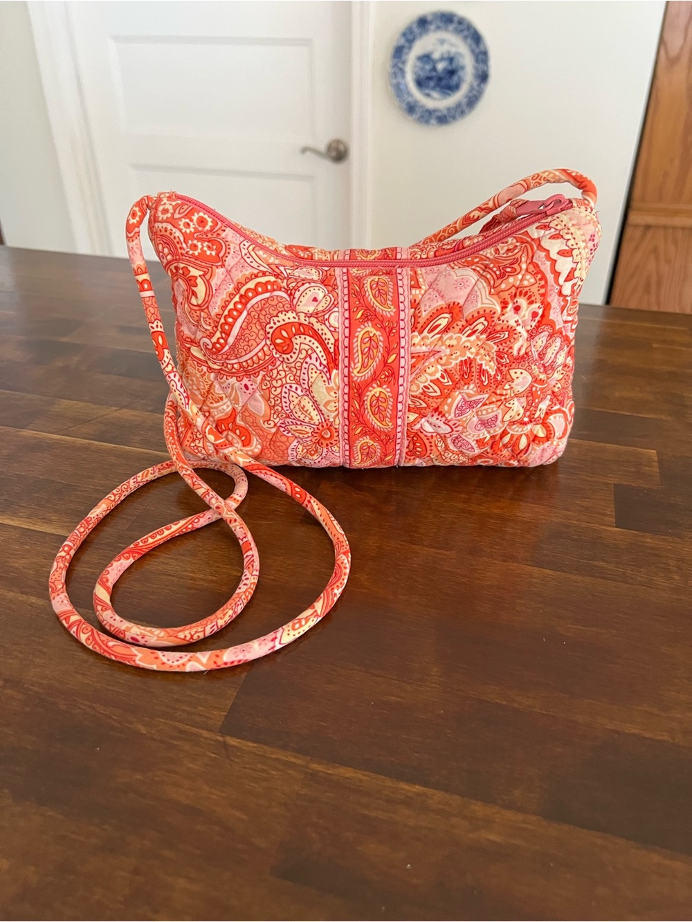 Vera Bradley Vintage Sherbet Quilted Crossbody